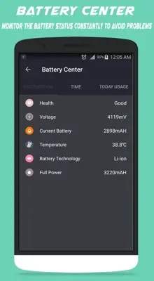 Hifad Battery android App screenshot 0